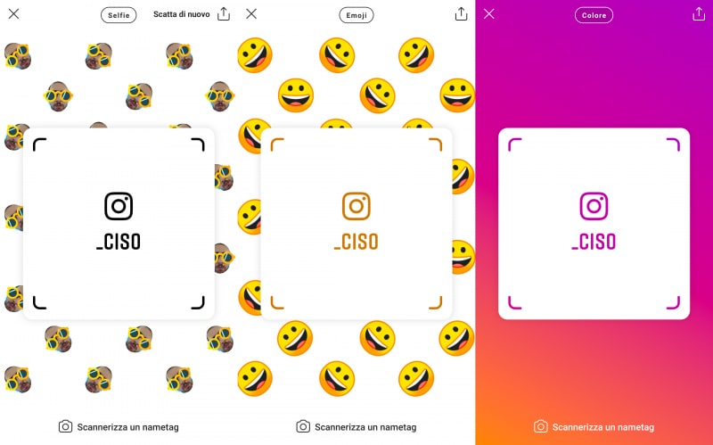 Instagram porta i Nametag per farti seguire con una foto