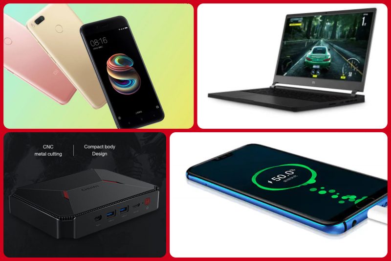Migliori offerte e coupon GearBest 1 agosto 2018: portatile gaming Xiaomi, Mi 5X, OnePlus 6 ed Honor 10