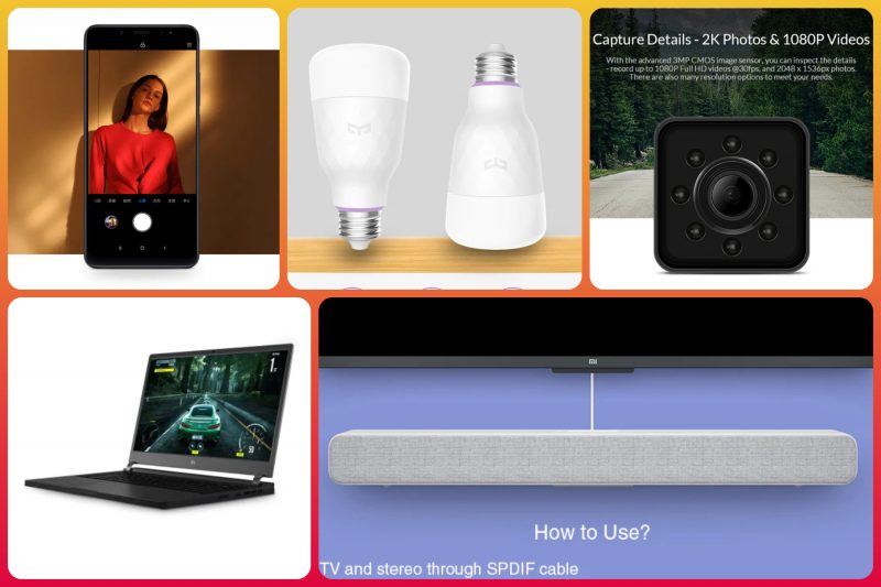 Redmi Note 5 a 140€, kit Yeelight, Mi Notebook Gaming e tanti altri gadget a buon prezzo su GearBest