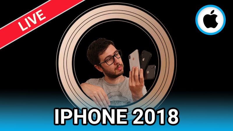 Seguite il lancio dei nuovi iPhone 2018 con il nostro livestreaming: oggi dalle 18:50! (video)