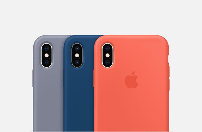 Le custodie ufficiali per iPhone XS e XS Max sono coloratissime, ma il prezzo non vi piacerà (foto)