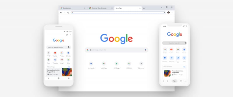 Google Chrome si rinnova completamente: nuova interfaccia senza spigoli disponibile su desktop e mobile (foto)