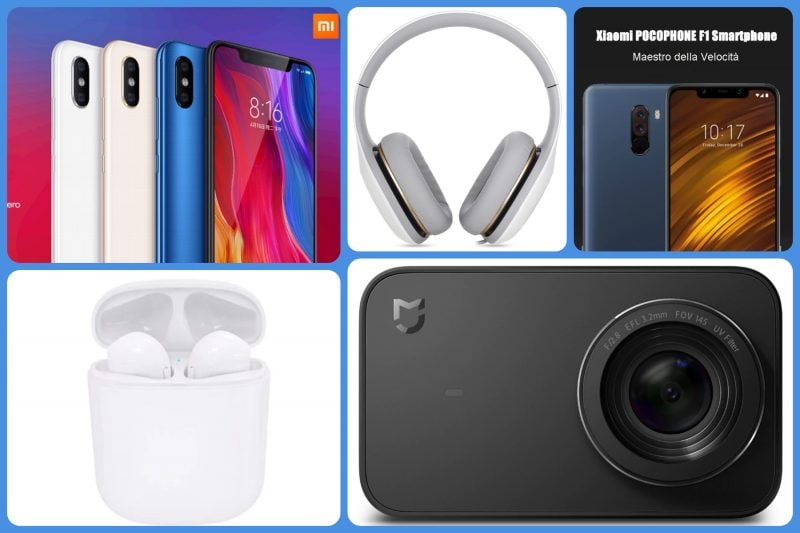 GearBest: Cuffie Xiaomi, Pocophone, Mi 8, Mi Notebook e tanti altri gadget a prezzo niente male!