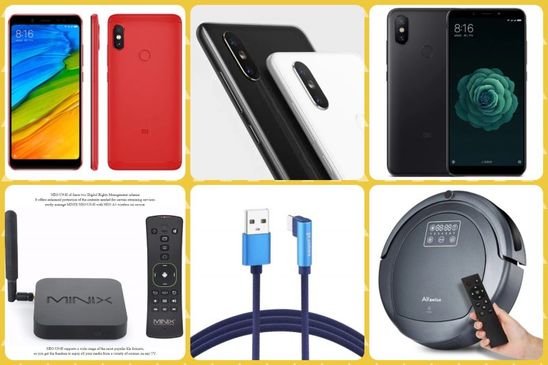 Sconti GearBest: Xiaomi Redmi Note 5 a 155€, cam 1080p a 10€ e tanti altri gadget geek