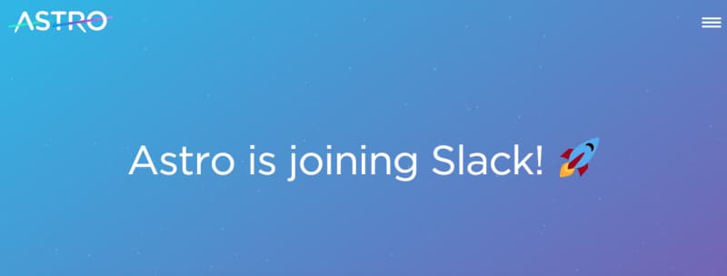 Slack acquisisce e si sbarazza di Astro, celebre app per la gestione smart delle email