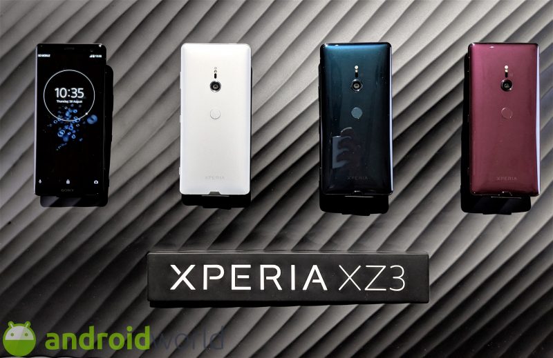 Provate gli sfondi animati di Xperia XZ3 sul vostro smartphone Sony: basta Android Nougat (video e download)