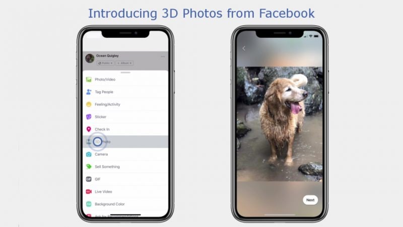 Su Facebook arrivano le foto in 3D, ma potete scattarle solo da iPhone (per ora)