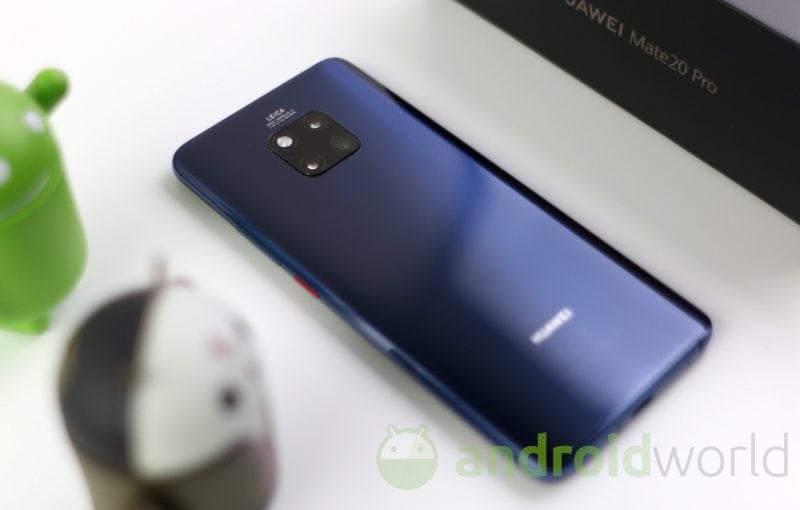 Huawei Mate 20 e 20 Pro brindano con le patch di sicurezza di dicembre 2019