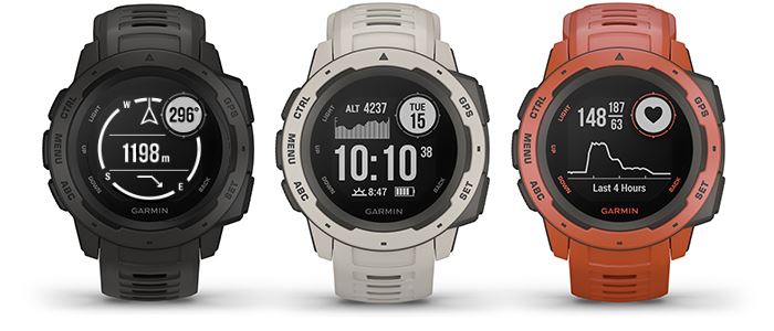 Garmin lancia Instinct: lo smartwatch GPS per chi vuole una vita spericolata (foto)