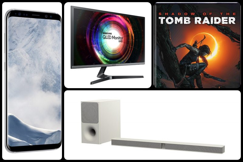 In offerta su Amazon: Shadow of the Tomb Raider, Galaxy S8, cuffie gaming e soundbar Sony