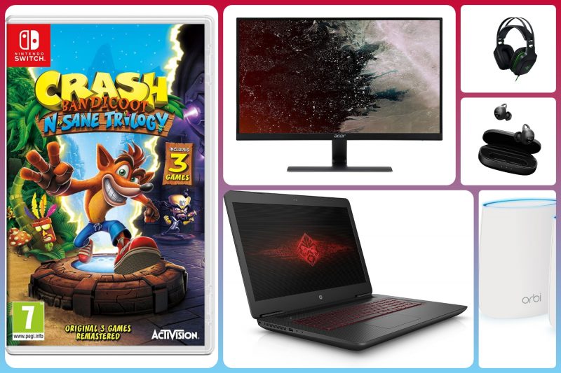 In offerta su Amazon: cuffie, monitor e periferiche gaming, componenti PC e videogiochi