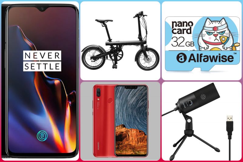Offerte GearBest: Mi A2 Lite da magazzino Europa, smartphone Huawei, OnePlus 6T e Mi Mix 3