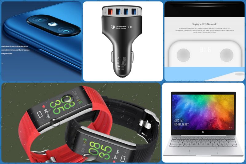 Migliori offerte e coupon GearBest: gadget per smartphone, Mi 8, notebook, bilancia smart e tanto altro