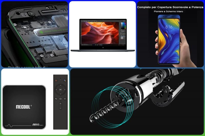 Migliori offerte e coupon GearBest: Mi Mix 3, Mi Notebook Air, box TV e... un apribottiglie elettronico?