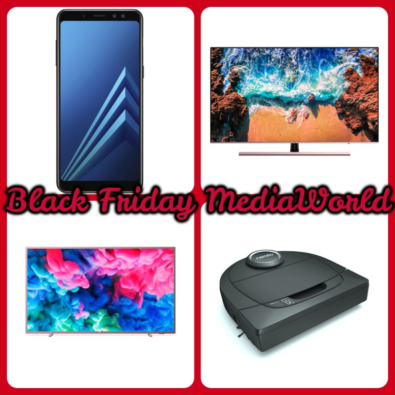 Continua il &quot;pochi ma buoni&quot; del pre - Black Friday MediaWorld, oggi con Galaxy A8, Neato D5 e due ottimi TV