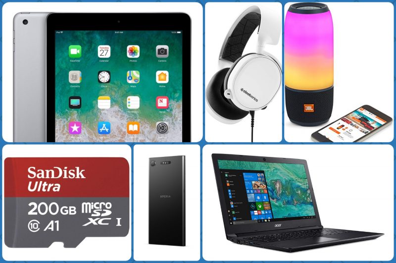 Tra le offerte Amazon di oggi: iPad 2018, cuffie gaming, microSD, smartphone Sony e notebook