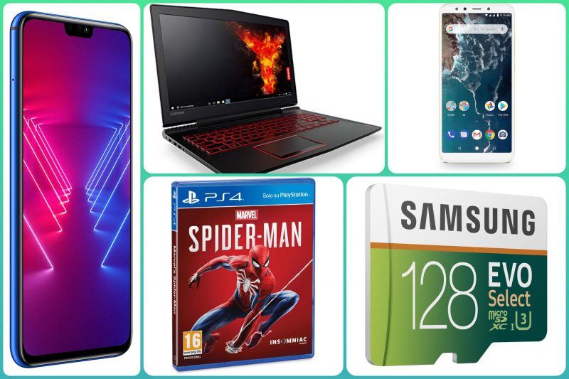 Migliori offerte Amazon: Xiaomi Mi A2, Honor View 10 Lite, Spider-Man per PS4 e le altre da non perdere