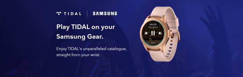 TIDAL arriva su tutti i wearable Samsung: app dedicata per Galaxy Watch e Gear