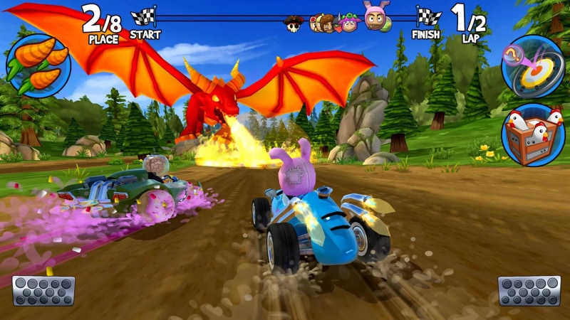 Beach Buggy Racing 2: il nuovo &quot;Mario Kart&quot; tascabile di Vector Unit disponibile gratis per Android e iOS