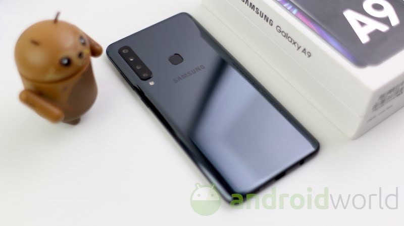 Samsung Galaxy A9 e la sua quad-cam costano meno su Amazon: oggi a 340€ (video)