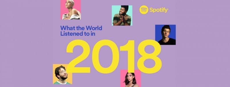 Spotify fa i conti per il 2018: ecco gli artisti, le canzoni e i dischi più ascoltati