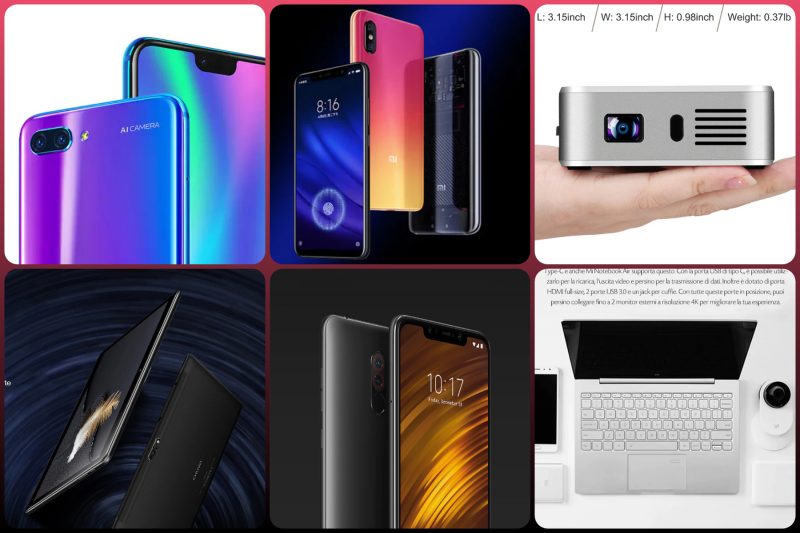 Migliori offerte GearBest del giorno: Xiaomi Mi8 Pro, tablet economici, tanti proiettori e gadget tech (foto)