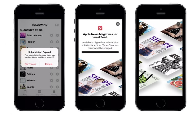 iOS 12.2 lo conferma: Apple sta preparando un abbonamento unico per le News