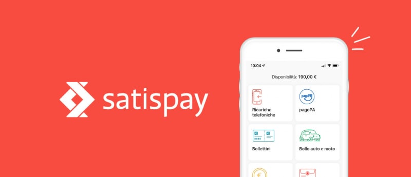 Satispay: clienti Very Mobile e Kena Mobile possono ora effettuare ricariche dall&#039;app