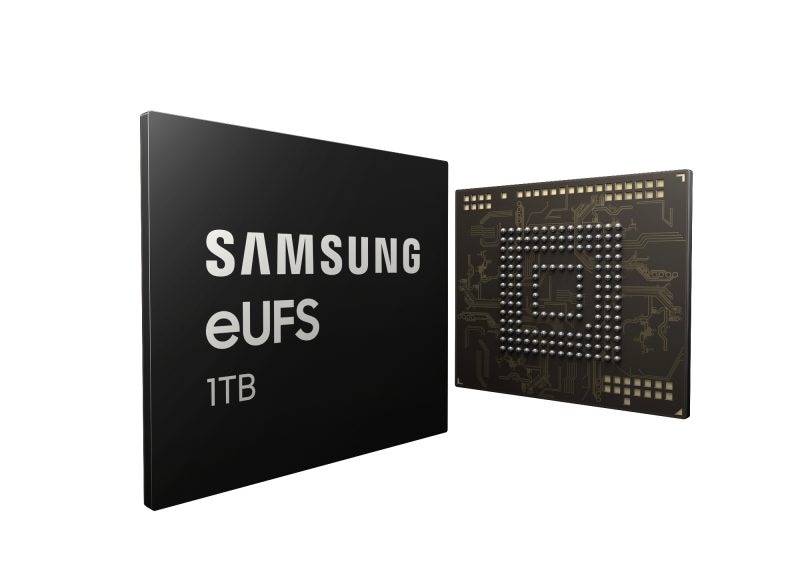 Gli smartphone con 1 TB di memoria interna stanno per arrivare, grazie ai nuovi moduli Samsung