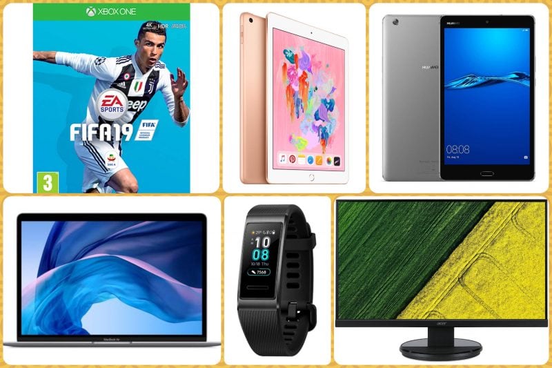 Migliori offerte Amazon del giorno: Huawei Band 3 Pro, tablet Android, Apple iPad 2018, MacBook Air e tanto altro