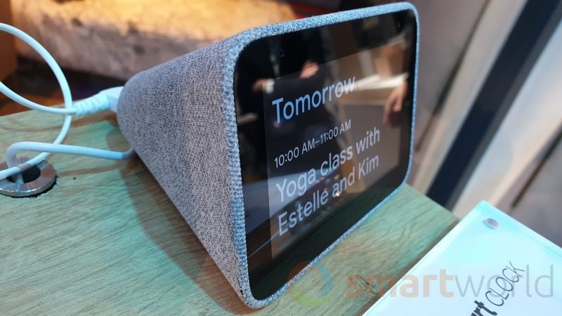 Anteprima Lenovo Smart Clock: una sveglia con Google Assistant da soli 79$!
