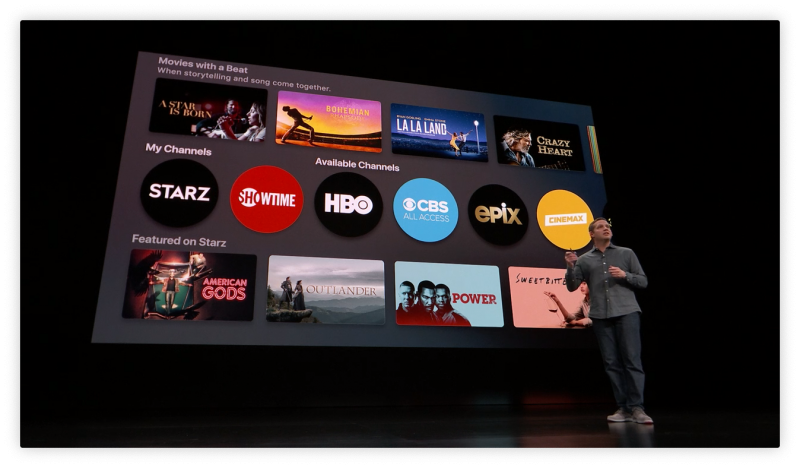 L&#039;app di Apple TV includerà anche Hulu e Prime Video e arriverà a maggio