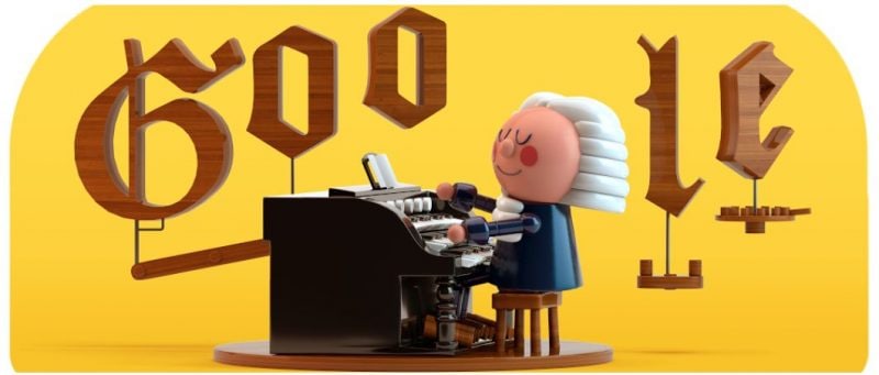 L&#039;intelligenza artificiale per una mente geniale: Google celebra Bach con il suo primo Doodle con IA (video e foto)