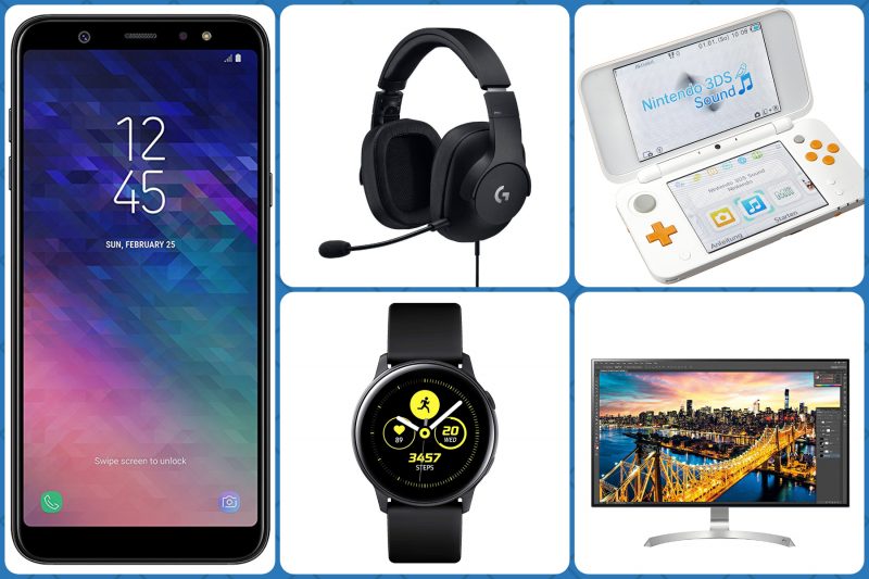Offerte Amazon del giorno: smartphone Samsung economici, cuffie gaming Logitech, Nintendo 2DS XL e Galaxy Watch Active