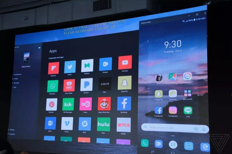 Le app Android si potranno usare in remoto su Windows 10: Microsoft avvia i test beta