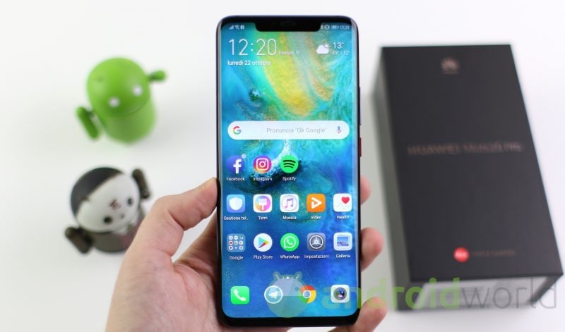Le tensioni non placano Huawei: Android 10 in fase di rilascio per Mate 20 (foto)