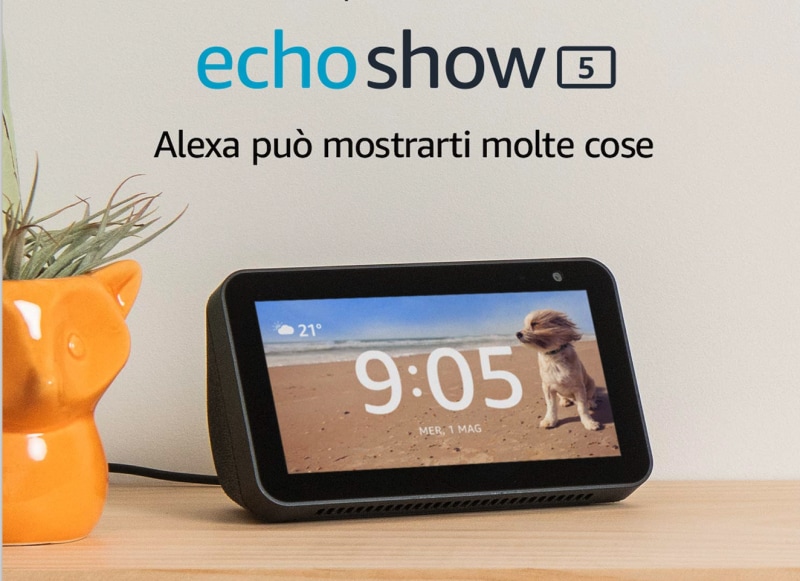 Amazon Echo Show 5 ufficiale: Alexa e display ad un prezzo invitante