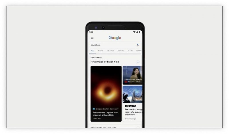 Prime novità dal Google I/O 2019: ricerca 3D, podcast e menù che &quot;prendono vita&quot;