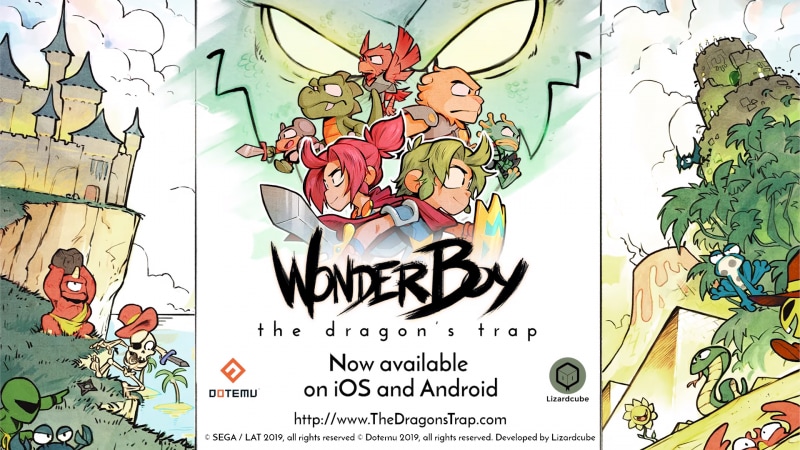 Il classicone Wonder Boy per Sega Master System ritorna in &quot;The Dragon’s Trap&quot; su Android e iOS! (video)