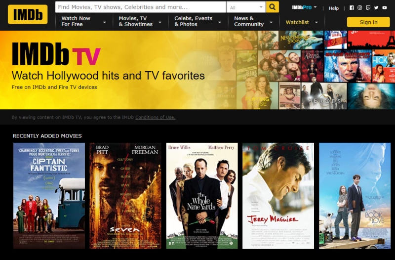 Il servizio streaming gratuito di IMDb presto in Europa con Amazon. Film e serie TV a volontà!