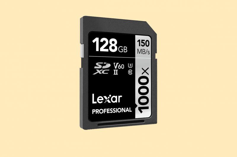 Scheda SD Lexar da 128 GB in sconto a 29€: buona per foto e video in 4K