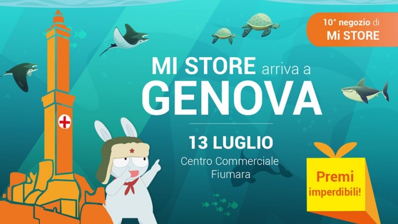 Ecco le offerte per l&#039;apertura del nuovo Mi Store a Genova: Mi9, Redmi 7, Mi Band e altro (foto)