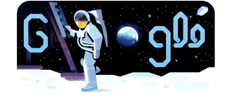 50 anni fa volavamo sulla Luna ed il doodle di Google ci fa rivivere quel viaggio (video)