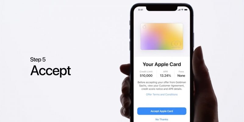 Apple Card è pronta al lancio, ma non in Italia