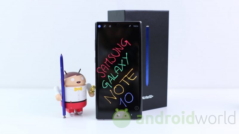 Samsung Galaxy Note 10 e Note 10+ ai migliori prezzi su eBay in tutte le colorazioni (video)