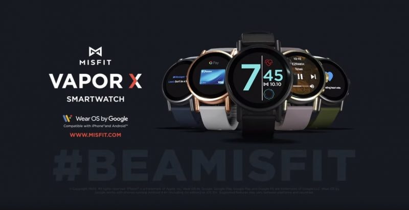 Fossil lancia Misfit Vapor X, il più leggero dei suoi smartwatch dall&#039;animo sportivo e pronto a tutto (foto e video)