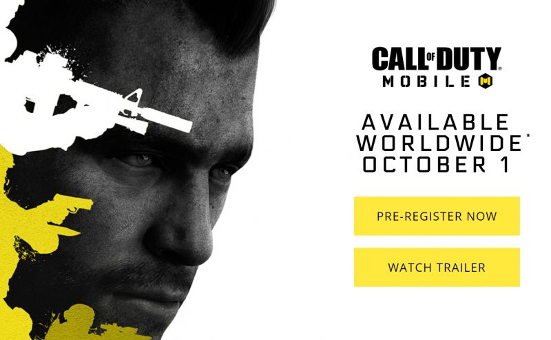 Call of Duty Mobile dal 1° ottobre in esclusiva su Android e iOS