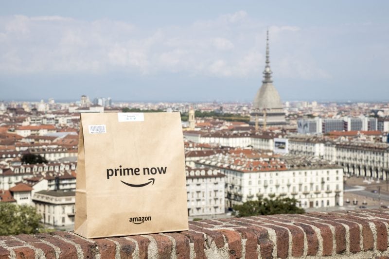 Amazon Prime Now sbarca a Torino: la spesa direttamente a casa vostra in sole 2 ore