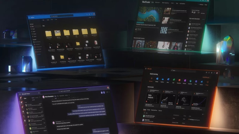 Microsoft vuole tingere di nero tutta la suite Office, in attesa di iOS 13 (video)