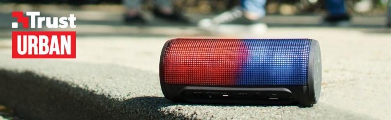 Speaker Bluetooth Trust con tantissimi LED RGB in offerta lampo al miglior prezzo